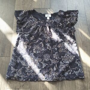 Ann Taylor LOFT S/S Top, M